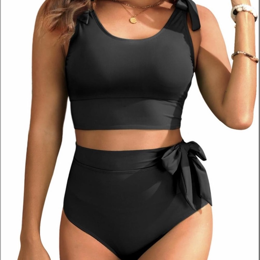 Women's Black Swimwear Set